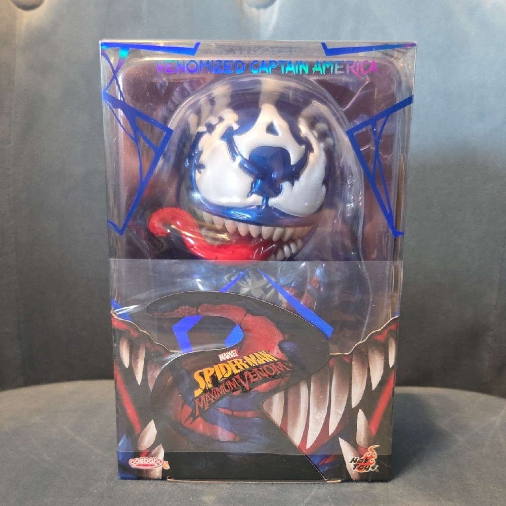 Marvel X Cosbaby X Hot Toys Spiderman Maximum Venom 
Venomized Captain America